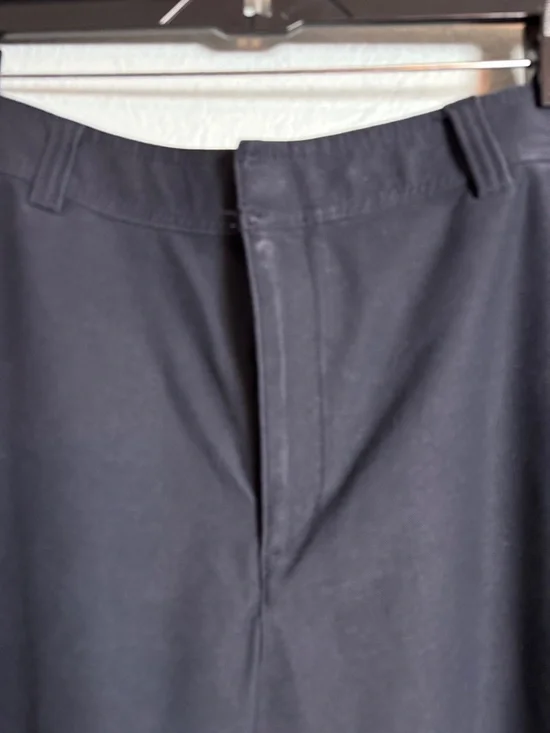 Uniqlo Women’s Jersey Barrel Leg Pants in Navy, Size XL - Picture 2 of 12